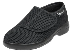 Clearance BADER Klett-Halbschuh für Damen und Herren SCHWARZ