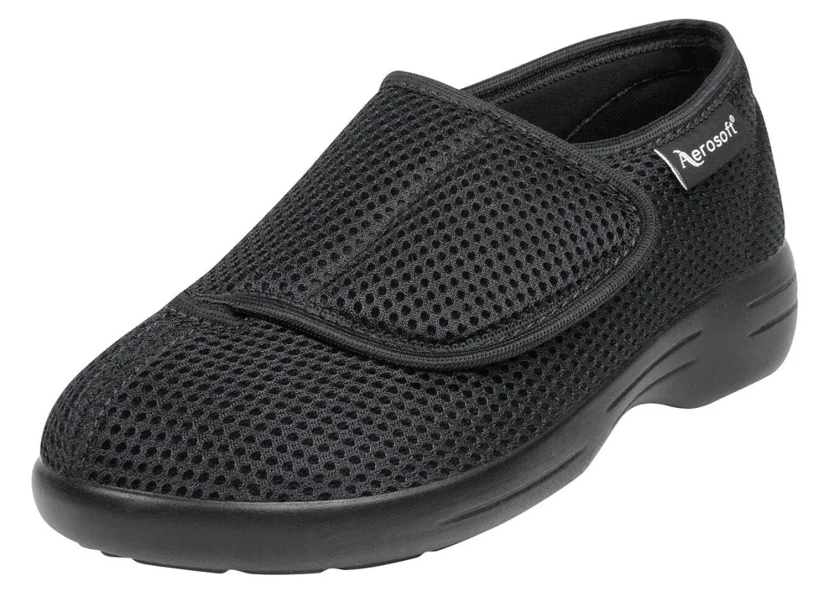 Clearance BADER Klett-Halbschuh für Damen und Herren SCHWARZ
