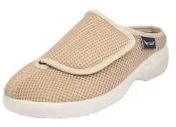 Outlet BADER Klett-Pantolette für Damen und Herren BEIGE