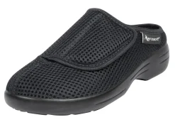 Best BADER Klett-Pantolette für Damen und Herren SCHWARZ