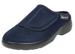Discount BADER Klett-Pantolette für Damen und Herren BLAU