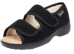 Sale AEROSOFT Klett-Sandale für Damen und Herren SCHWARZ