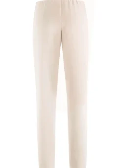 Sale KLAUS MODELLE MADE IN GERMANY Knöchellange Hose mit angeschnittenem Bund BEIGE