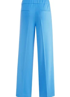 Discount ASCARI Knöchellange Hose mit weitem Bein AZURBLAU