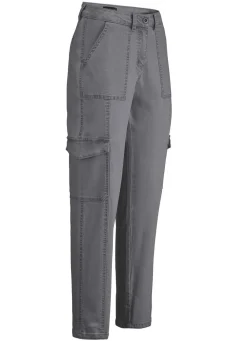 Discount BADER Knöchellange Cargojeans GRAU