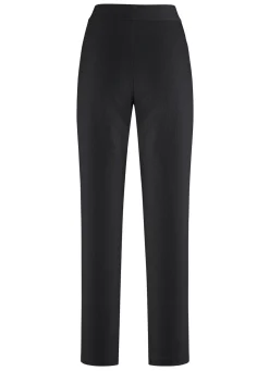 Clearance KLAUS MODELLE MADE IN GERMANY Knöchellange Hose in bequemer Schlupfform SCHWARZ