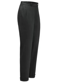 Best KLAUS MODELLE MADE IN GERMANY Knöchellange Hose in Schlupfform SCHWARZ