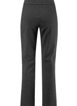 Online KLAUS MODELLE MADE IN GERMANY Knöchellange Hose in Schlupfform ANTHRAZIT MELIERT