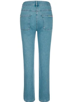 BADER Knöchellange Jeans in 5-Pocket-Form HELLBLAU
