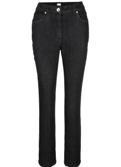Outlet BADER Knöchellange Jeans in 5-Pocket-Form SCHWARZ
