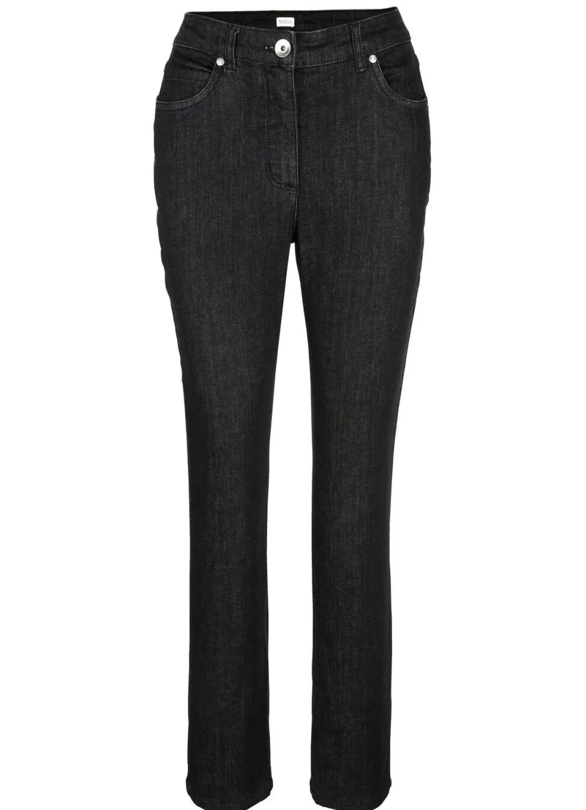 Outlet BADER Knöchellange Jeans in 5-Pocket-Form SCHWARZ