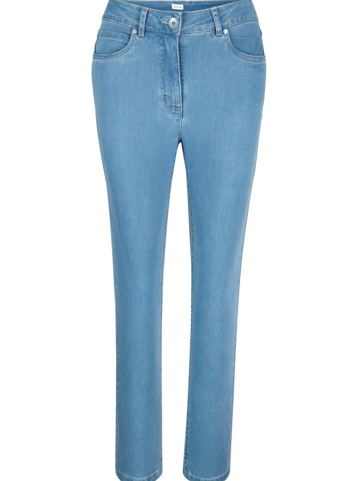 Clearance BADER Knöchellange Jeans in 5-Pocket-Form HELLBLAU