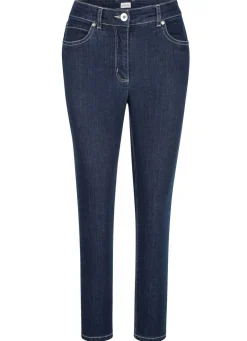 Clearance BADER Knöchellange Jeans in 5-Pocket-Form DUNKELBLAU