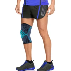 Best BADER Kniebandage it Kupferaurütung BLAU