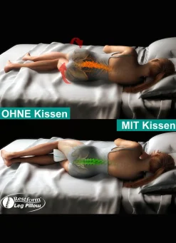 Sale BADER Kniekissen WEISS-TÜRKIS