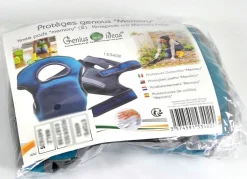 Sale BADER Knieschoner mit Memory-Schaum BLAU-GRAU