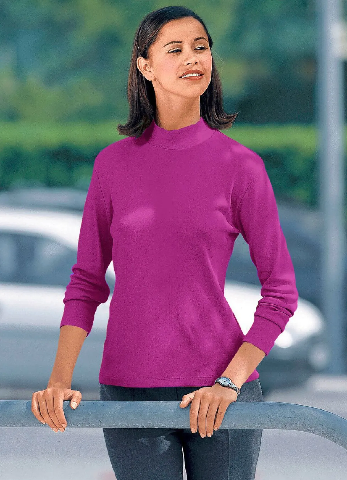 BADER kombifreundliches Shirt in 16 Farben MAGENTA