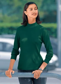 Sale BADER kombifreundliches Shirt in 16 Farben FLASCHENGRÜN