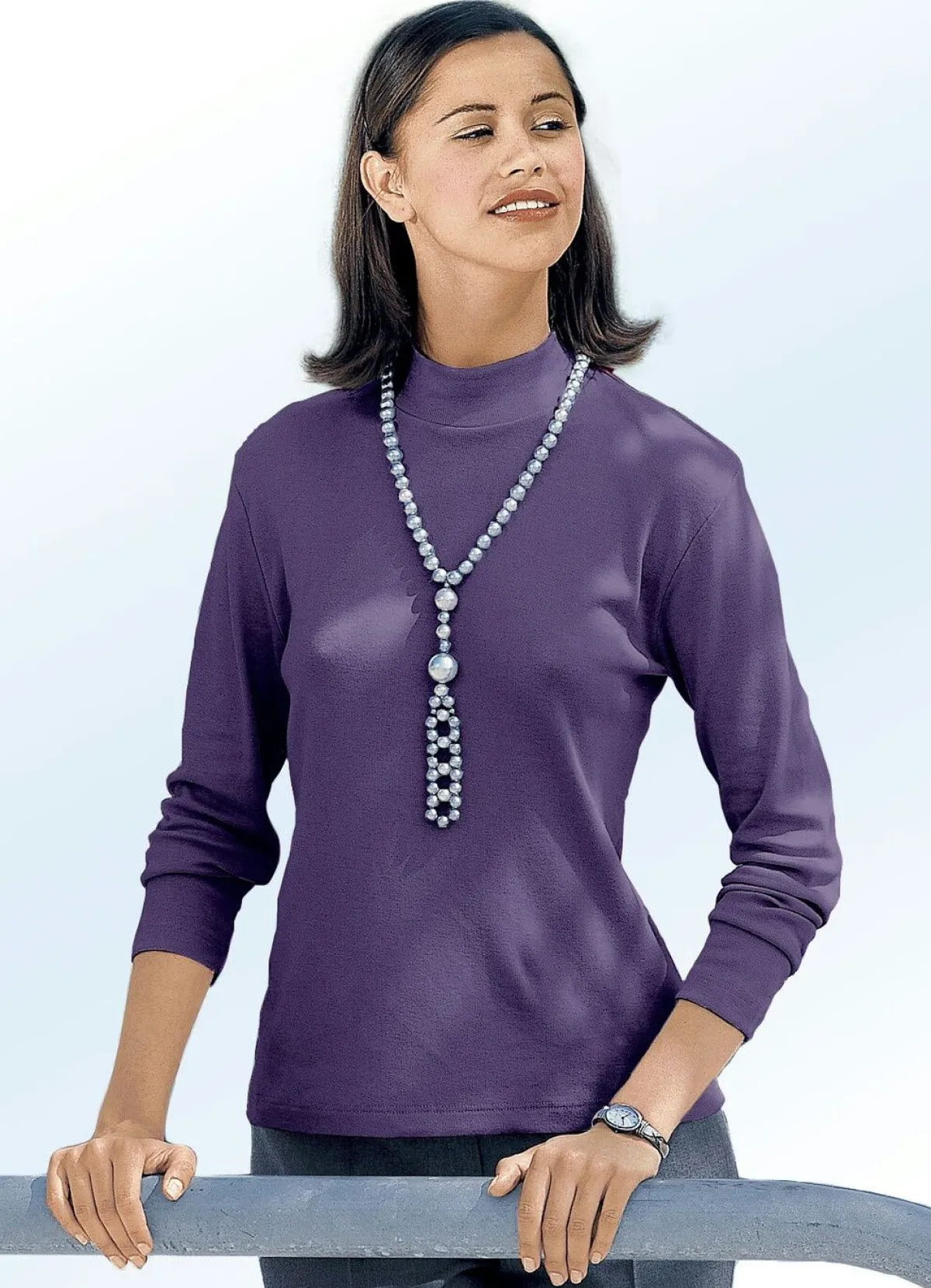 Best BADER kombifreundliches Shirt in 16 Farben LILA