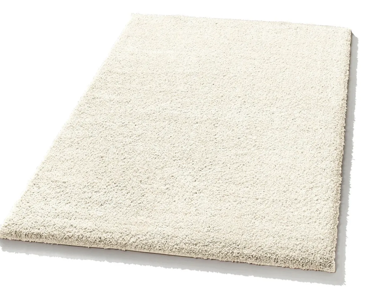 Clearance BADER Kombistarke Brücken, Galerien und Teppiche aus dichtgewebtem Shaggy-Flor CREME