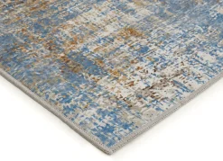 Best BADER Kombistarke Brücken und Teppiche mit flachem Flor GELB-BLAU
