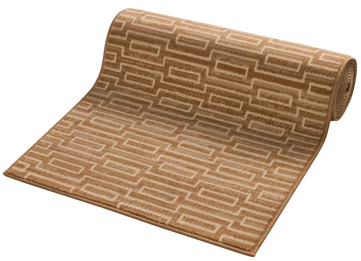 Hot BADER Kombistarke Läufer mit rutschhemmender Rückseite BEIGE