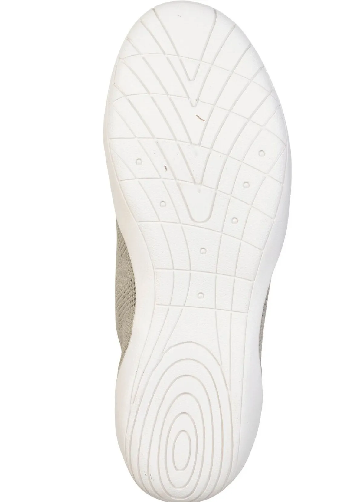 Clearance BADER Komfortable Damen-Barfußschuhe, mit herausnehmbarem Fußbett ECRU