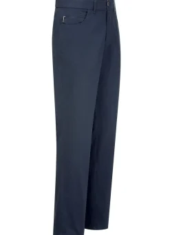 Best FRANCESCO BOTTI Komfortable ""-Hose in 3 Farben MARINE