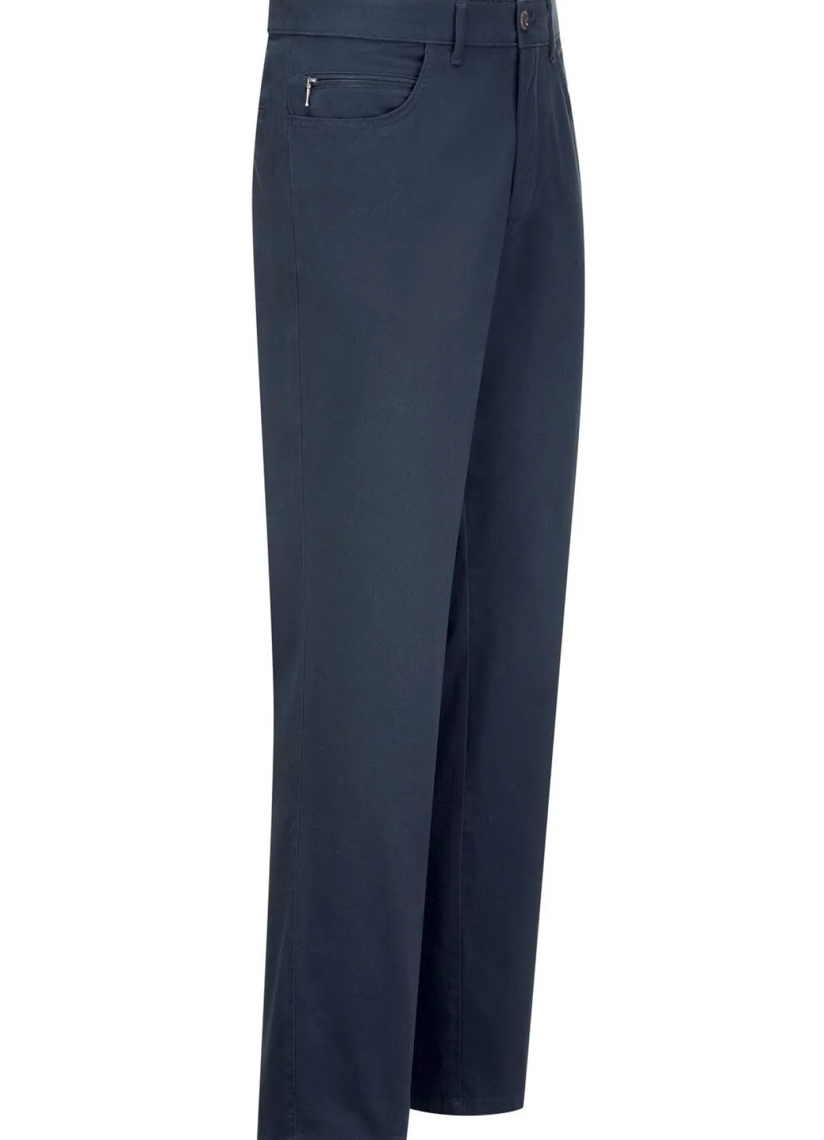 Best FRANCESCO BOTTI Komfortable ""-Hose in 3 Farben MARINE