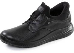 Sale BADER Komfortable Herren-Slipper, Weite H, mit herausnehmbarem Fußbett SCHWARZ