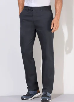 BADER Komfortable Hose mit Dehnbund in 3 Farben MARINE