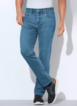 BADER Komfortable Superstretch-Jeans in 3 Farben HELLJEANS
