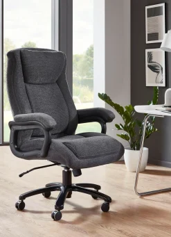 BADER Komfortable Chefsessel anthrazit