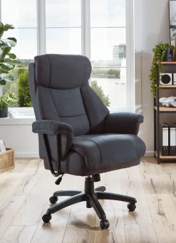 Discount BADER Komfortabler XXL-Chefsessel ANTHRAZIT