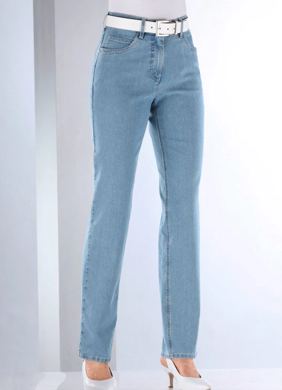 Outlet ASCARI Komfortjeans CARLA HELLBLAU