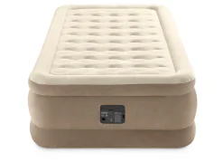 BADER Komfort-Luftbett mit Tragetasche zum Aufbewahren BEIGE