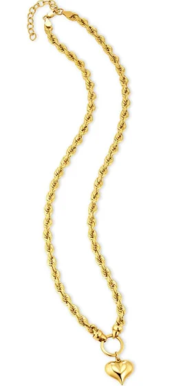 Online BADER Kordelkette mit Herz-Anhänger