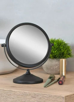 Sale BADER Kosmetik-Spiegel mit stabilem Metallgehäuse SCHWARZ