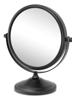 Sale BADER Kosmetik-Spiegel mit stabilem Metallgehäuse SCHWARZ