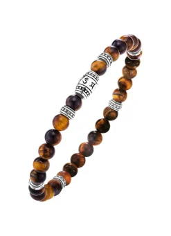 Hot BADER Kraftvolles Armband mit tibetischen Symbolen