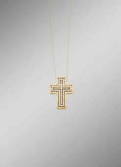 Best BADER Kreuz-Anhänger mit Brillanten