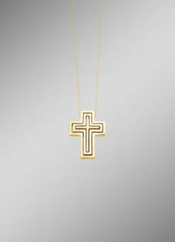 Best BADER Kreuz-Anhänger mit Brillanten