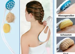 Sale BADER Körperpflege Set, 3-teilig WEISS-BLAU