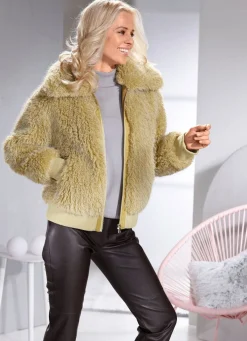 Best BADER Kurzjacke aus Kunstpelz LIMONE