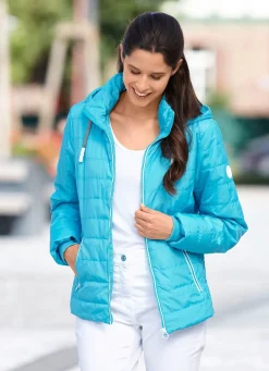 Discount BADER Kurzjacke mit abnehmbarer Kapuze AQUA