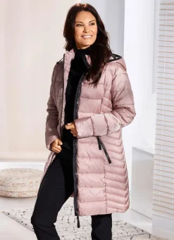 Outlet BADER Kurzmantel mit abnehmbarer Kapuze ROSENHOLZ