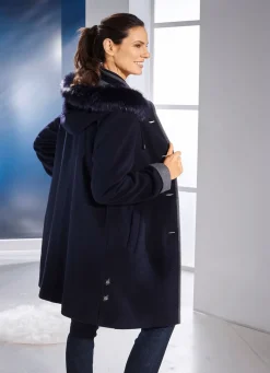 Hot BADER Kurzmantel mit hohem Tragekomfort BLAU