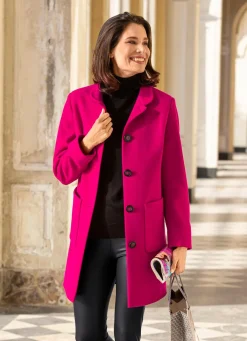 Clearance BADER Kurzmantel mit Stehkragen PINK