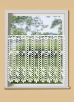 Sale BADER Kurzstore in Macramé-Qualität WEISS