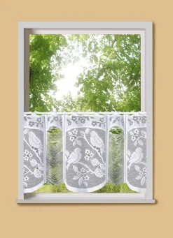 Online BADER Kurzstore mit Stangendurchzug WEISS